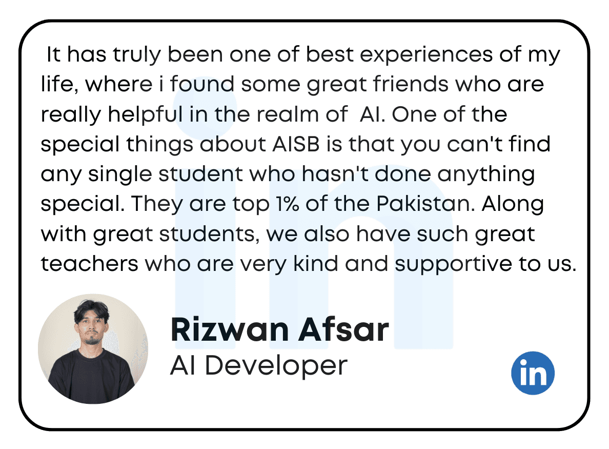 Rizwan Afsar review